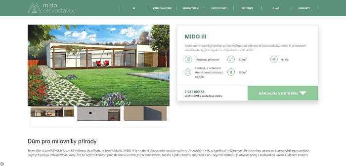 MIDO dřevostavby